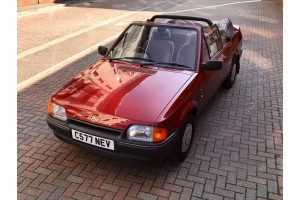 1986 Ford Escort MK4 1.6 Ghia Cabriolet SOLD